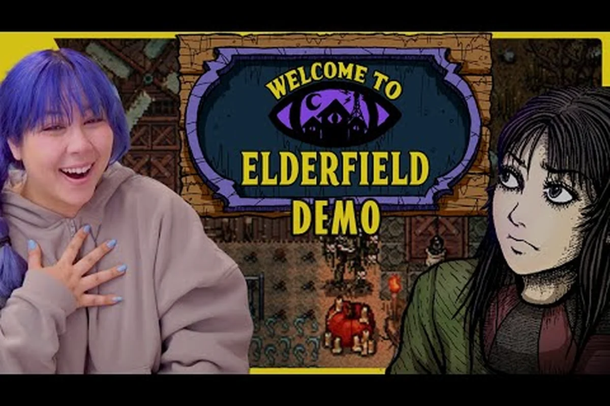 Welcome to Elderfield gothic bookshelves and dark homestead
